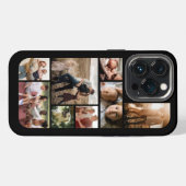 カスタム8枚フォトコラージュ iPhoneケース (裏面横)