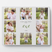 カスタム8枚フォトファミリーコラージュプラーク フォトプラーク (正面)