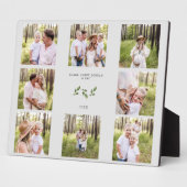 カスタム8枚フォトファミリーコラージュプラーク フォトプラーク (側面)