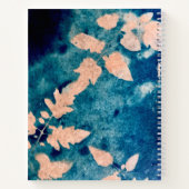 カスタム8.5インチx 11インチスパイラルノートブック ノートブック (裏面)