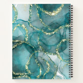 カスタム8.5インチx 11インチスパイラルノートブック ノートブック (裏面)