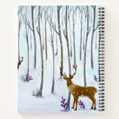 カスタム8.5インチx 11インチスパイラルノートブック ノートブック (裏面)