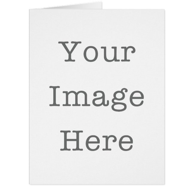 カスタム8.5x11フォトカード – 大パーソナライズされた幅 (正面)