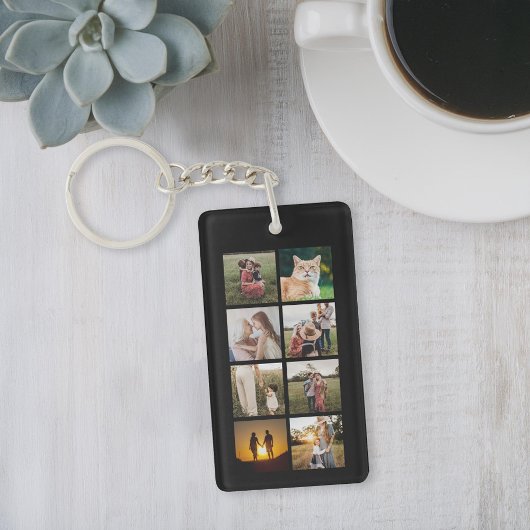 カスタム8 Photo Collage キーホルダー