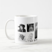 カスタム9のInstagramの写真のコラージュ コーヒーマグカップ (左)