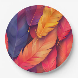 カスタム9インチラウンドクリスマスディナープレート ペーパープレート