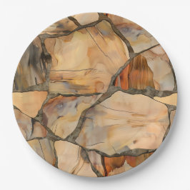 カスタム9インチラウンドスポーツパーティープレート ペーパープレート