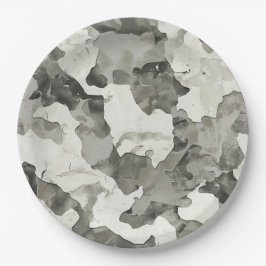 カスタム9インチラウンドホリデーディナープレート ペーパープレート