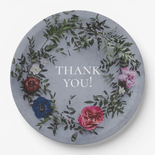 カスタム9インチラウンド新年パーティープレート ペーパープレート (正面)