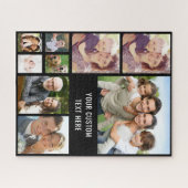 カスタム9フォトコラージュ ジグソーパズル (横)