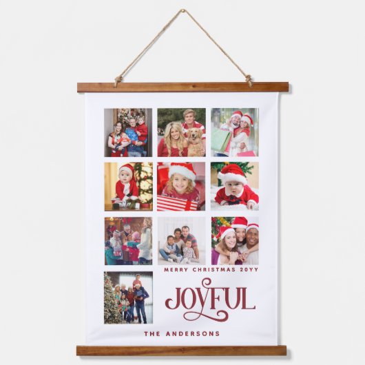 カスタム9枚 吊り下げ型タペストリー (正面)