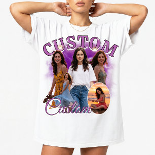 カスタム90年代ブートレグ ラップ 写真コラージュ 90年代 ヴィンテージ Tシャツ