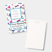 カスタム90sシェイプバッジ バッジ (正面&裏面)