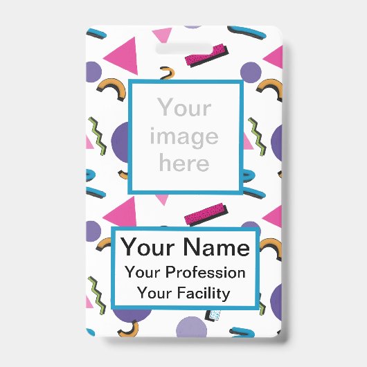 カスタム90sシェイプバッジ バッジ (正面)