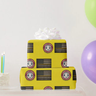 カスタム911ディスパッチャのラップ紙 ラッピングペーパー