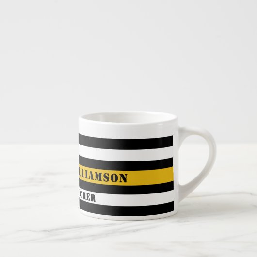 カスタム911 Dispatcher USAフラグシン金ゴールドライン エスプレッソカップ (右)