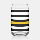 カスタム911 Dispatcher USAフラグシン金ゴールドライン ガラス缶 (裏面)