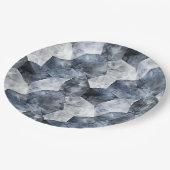 カスタム9"ラウンドディナー紙プレート ペーパープレート (アングル)