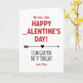 カスタム　いたずら　今夜は矢をプレゼント　面白いね カード (黄色い花)