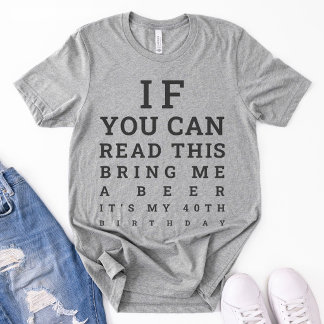 カスタム おもしろい 40歳の誕生日 40歳になる 飲酒 Tシャツ