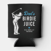 カスタム おもしろ Dad's Birdie Juice ゴルフ 缶クーラー (正面)