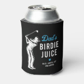 カスタム おもしろ Dad's Birdie Juice ゴルフ 缶クーラー (缶裏面)