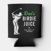 カスタム おもしろ Dad's Birdie Juice ゴルフ 缶クーラー (正面)
