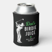 カスタム おもしろ Dad's Birdie Juice ゴルフ 缶クーラー (缶裏面)