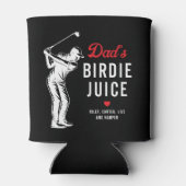カスタム おもしろ Dad's Birdie Juice ゴルフ 缶クーラー (裏面)
