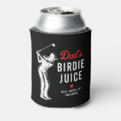 カスタム おもしろ Dad's Birdie Juice ゴルフ 缶クーラー (缶裏面)