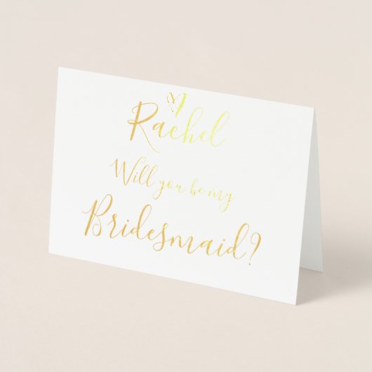 カスタム |お前は俺の花嫁のメイドか？フォイル実在カード 箔カード (正面)