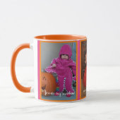 カスタム「お前は私の太陽の光だ」ハッピー写真テンプレート マグカップ (左)