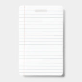 カスタム かわいい スケッチ 落書き 子供の新学期 バッジ (裏面)