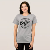 カスタム アイスコーヒーで活力注入 トライブレンドＴシャツ (正面全面)