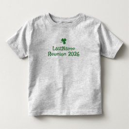 カスタム アイルランド クラン シャムロック Tシャツ - キッズ