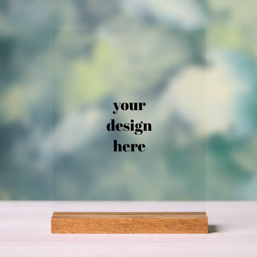 カスタム アクリルサイン (ニュートラル)