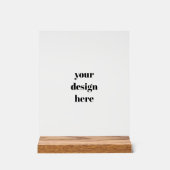 カスタム アクリルサイン (正面)