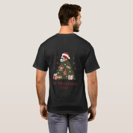 カスタム アメリカンフットボール クリスマス Tシャツ