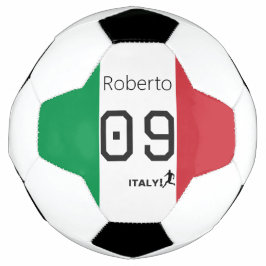 カスタム イタリア サッカー ナショナル フラッグ カラーのアスリート サッカーボール