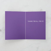 カスタム ウェスタンカウガール チェックリスト すごいママ カード (内部)