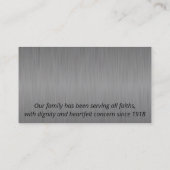 カスタム – エグゼクティブ名刺 名刺 (裏面)