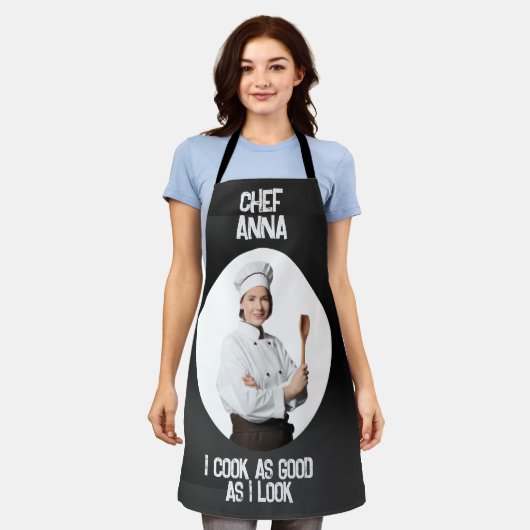 カスタム エプロン (着用した状態)