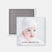 カスタム |オプションの文字オーバーレイ マグネット (正面/裏面)