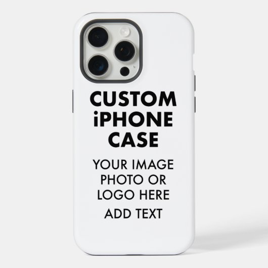 カスタム オリジナル iPHONE 15 PRO MAX ハードケース iPhoneケース (裏面)