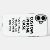 カスタム オリジナル iPHONE 16 PLUS ハードケース Case-Mate iPhoneケース (裏面 (横))