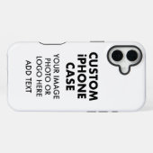 カスタム オリジナル iPHONE 16 PLUS ハードケース iPhoneケース (裏面横)