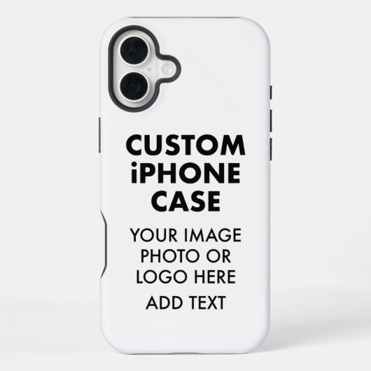カスタム オリジナル iPHONE 16 PLUS ハードケース iPhoneケース (裏面)