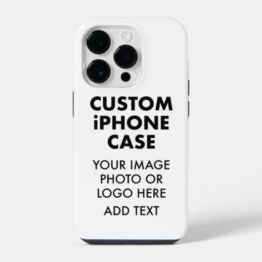 カスタム オーダーメイド iPHONE 14 PRO タフケース iPhoneケース (裏面)