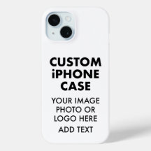 カスタム オーダーメイド iPHONE 15 BARELY THERE ケース