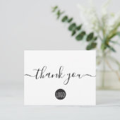 カスタム カスタマー アプレシエーション ビジネス テンプレート ポストカード (スタンド正面)